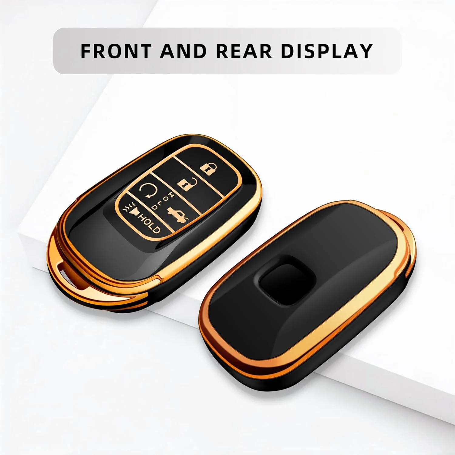 کاور ریموت خودرو جویِر به همراه جاکلیدی، سازگار با آکورد، سیویک، اچ آر-وی، سی آر-وی، پایلوت، اسپورت، اس آی، ای ایکس، ای ایکس-ال، توریینگ مدل 2022-2025 (طلایی-مشکی) کاور ریموت خودرو جویِر به همراه جاکلیدی، سازگار با آکورد، سیویک، اچ آر-وی، سی آر-وی، پایلوت، اسپورت، اس آی، ای ایکس، ای ایکس-ال، توریینگ مدل 2022-2025 (طلایی-مشکی)