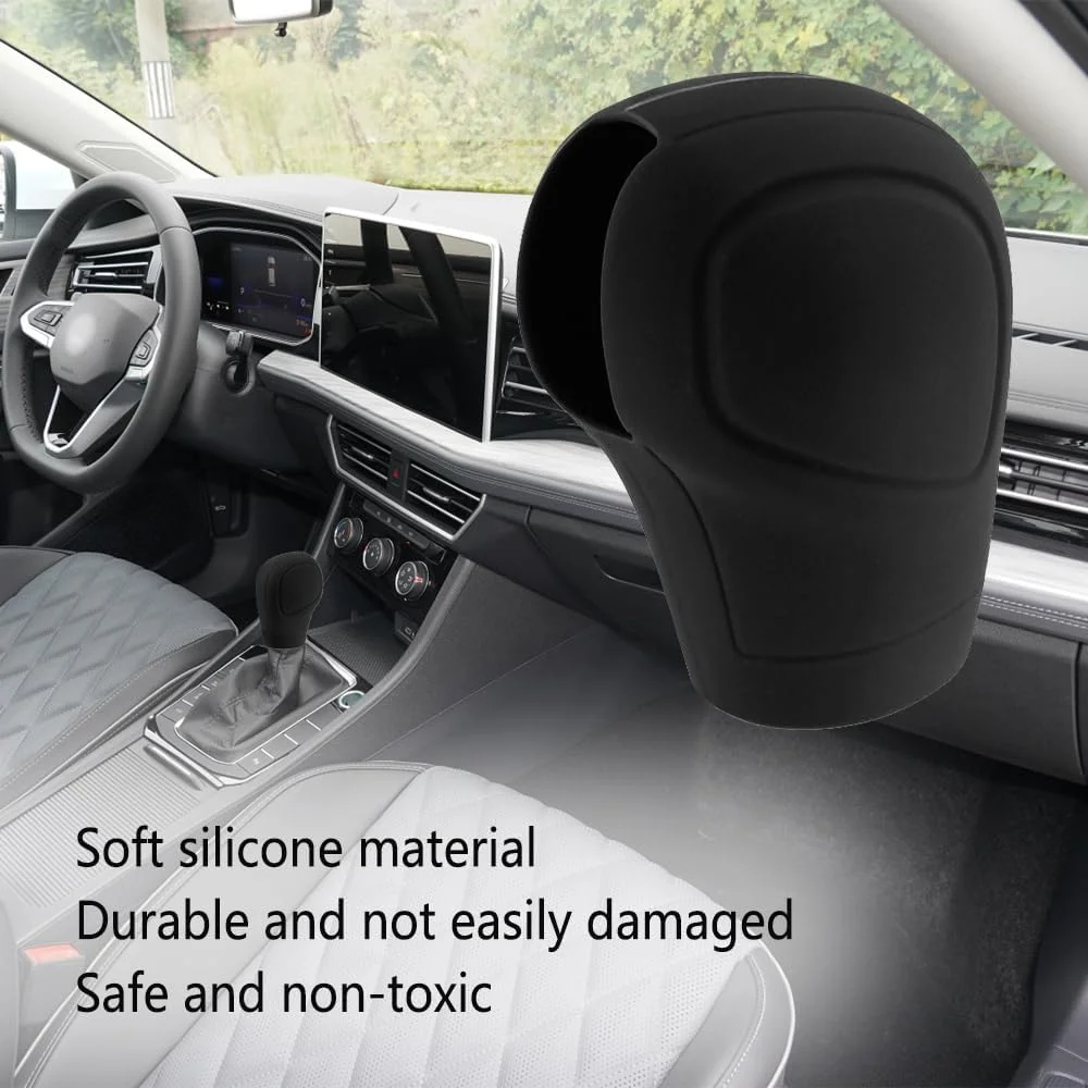 روکش دسته دنده خودرو IHOTDER - روکش سیلیکونی دسته دنده اتوماتیک - جلوگیری از فرسودگی دسته دنده اتوماتیک - لوازم جانبی تزئینی داخلی خودرو جهانی برای خانم ها یا آقایان (مشکی) روکش دسته دنده خودرو IHOTDER - روکش سیلیکونی دسته دنده اتوماتیک - جلوگیری از فرسودگی دسته دنده اتوماتیک - لوازم جانبی تزئینی داخلی خودرو جهانی برای خانم ها یا آقایان (مشکی)