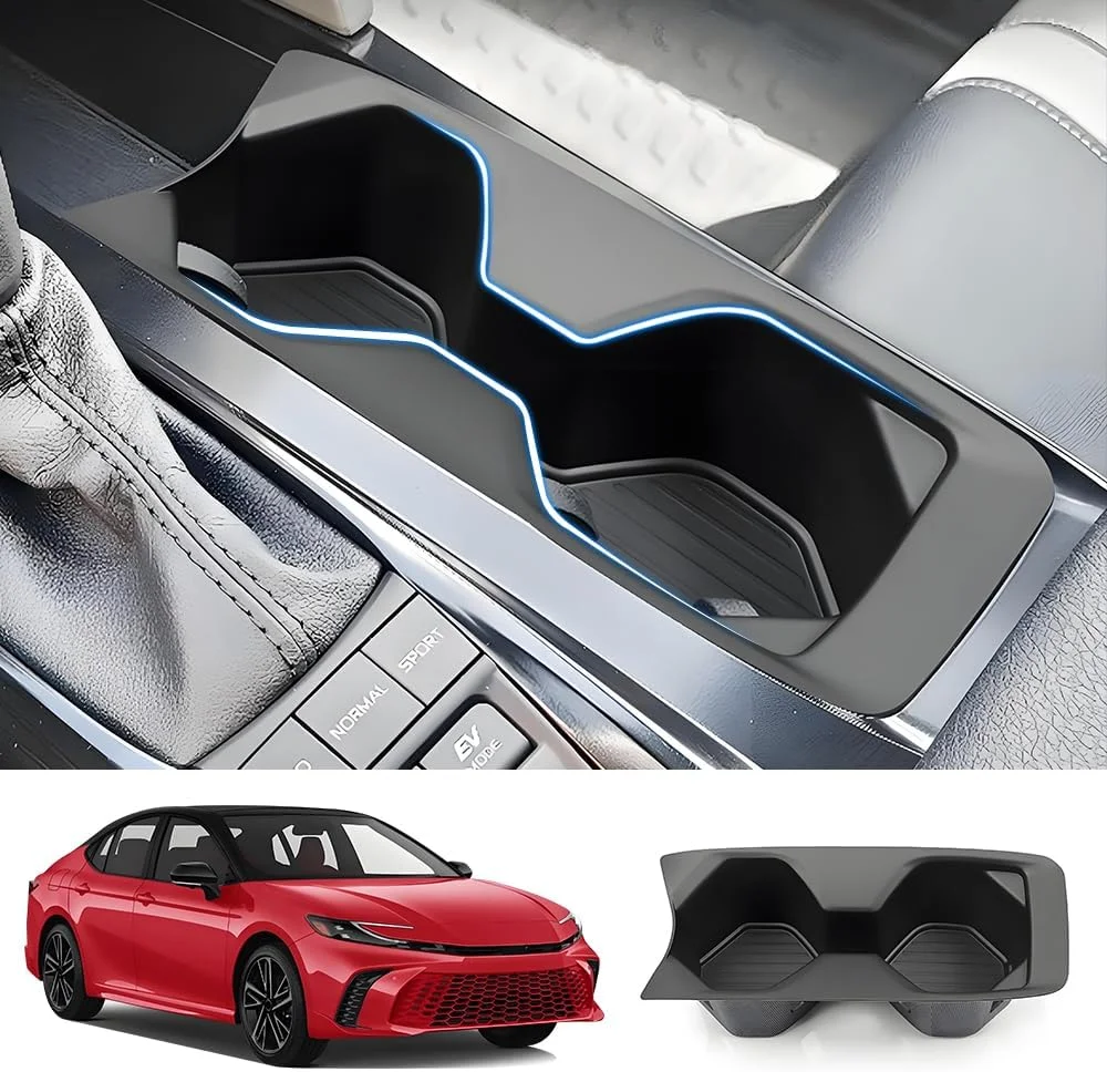 محفظه نگهدارنده فنجان خودرو برای تویوتا کمری 2025 LE SE XSE XLE نسل نهم سدان، لوازم جانبی داخلی خودرو، سازمان دهنده کنسول وسط، جا لیوانی بطری آب، زیر لیوانی، ایستگاه لوازم جانبی سیلیکونی TPE محفظه نگهدارنده فنجان خودرو برای تویوتا کمری 2025 LE SE XSE XLE نسل نهم سدان، لوازم جانبی داخلی خودرو، سازمان دهنده کنسول وسط، جا لیوانی بطری آب، زیر لیوانی، ایستگاه لوازم جانبی سیلیکونی TPE