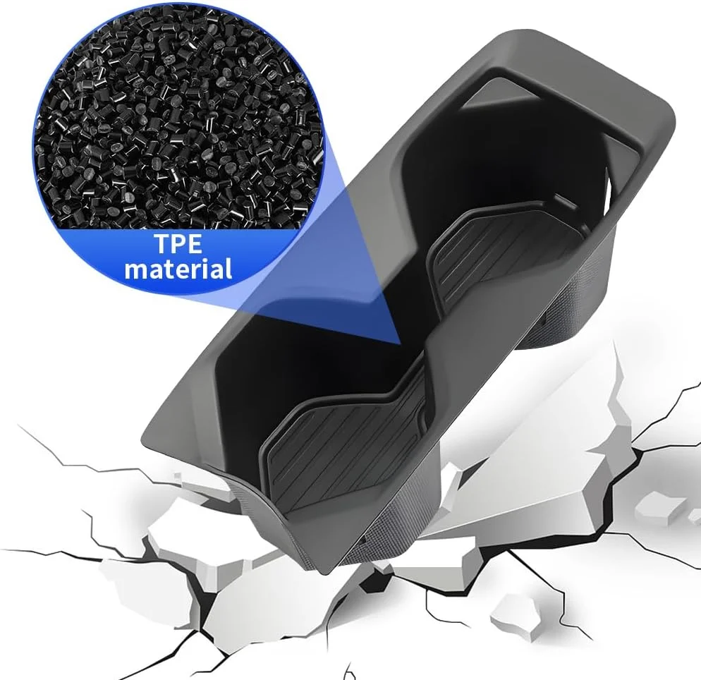 محفظه نگهدارنده فنجان خودرو برای تویوتا کمری 2025 LE SE XSE XLE نسل نهم سدان، لوازم جانبی داخلی خودرو، سازمان دهنده کنسول وسط، جا لیوانی بطری آب، زیر لیوانی، ایستگاه لوازم جانبی سیلیکونی TPE