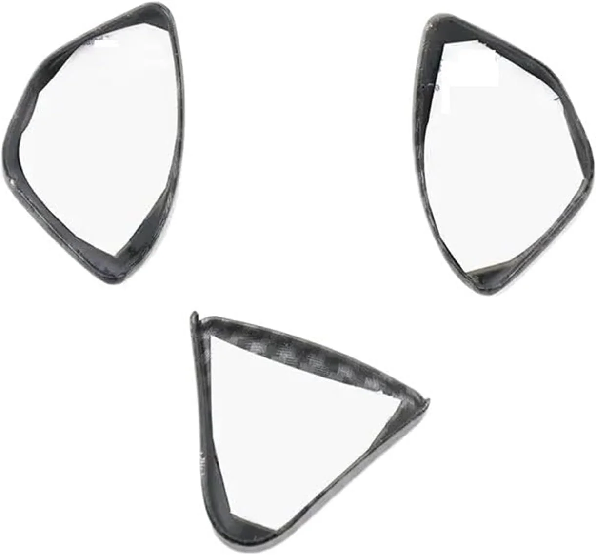 تزئینات داخلی خودرو برای پورشه کاین مدل های ۲۰۰۶ ۲۰۰۷ ۲۰۰۸ ۲۰۰۹ ۲۰۱۰، قاب تزئینی روکش فرمان، لوازم جانبی استیکر فرمان