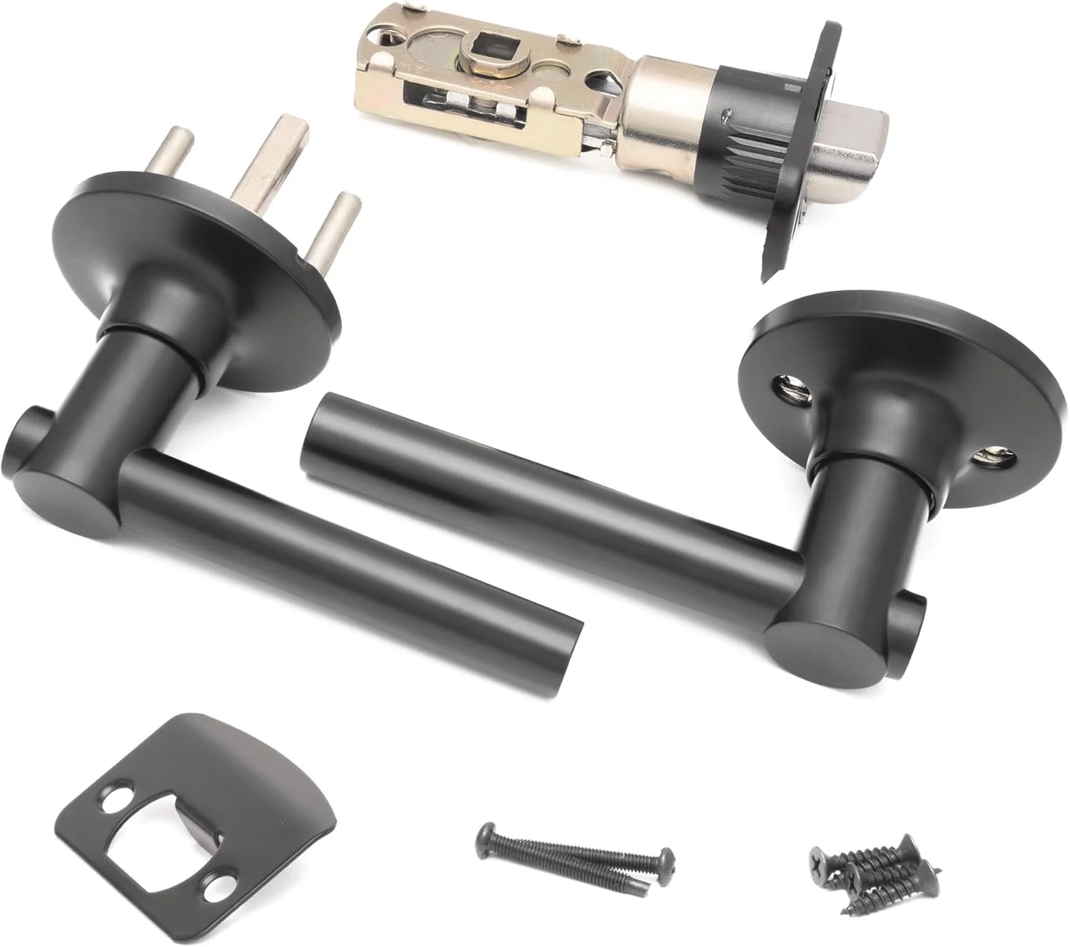 دستگیره درب داخلی هانیول - دستگیره اهرمی با طراحی برگشت پذیر، مشکی مات، عملکرد عبوری، دستگیره های درب با نصب آسان برای خانه و دفتر - 8108628 دستگیره درب داخلی هانیول - دستگیره اهرمی با طراحی برگشت پذیر، مشکی مات، عملکرد عبوری، دستگیره های درب با نصب آسان برای خانه و دفتر - 8108628