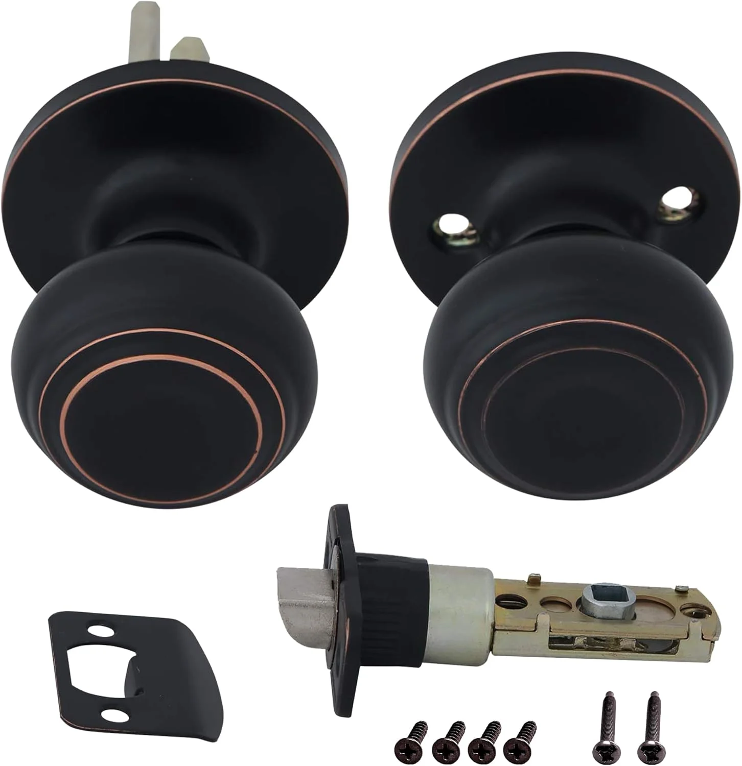 دستگیره درب کلاسیک هانیول مدل 8101403، رنگ برنز روغنی