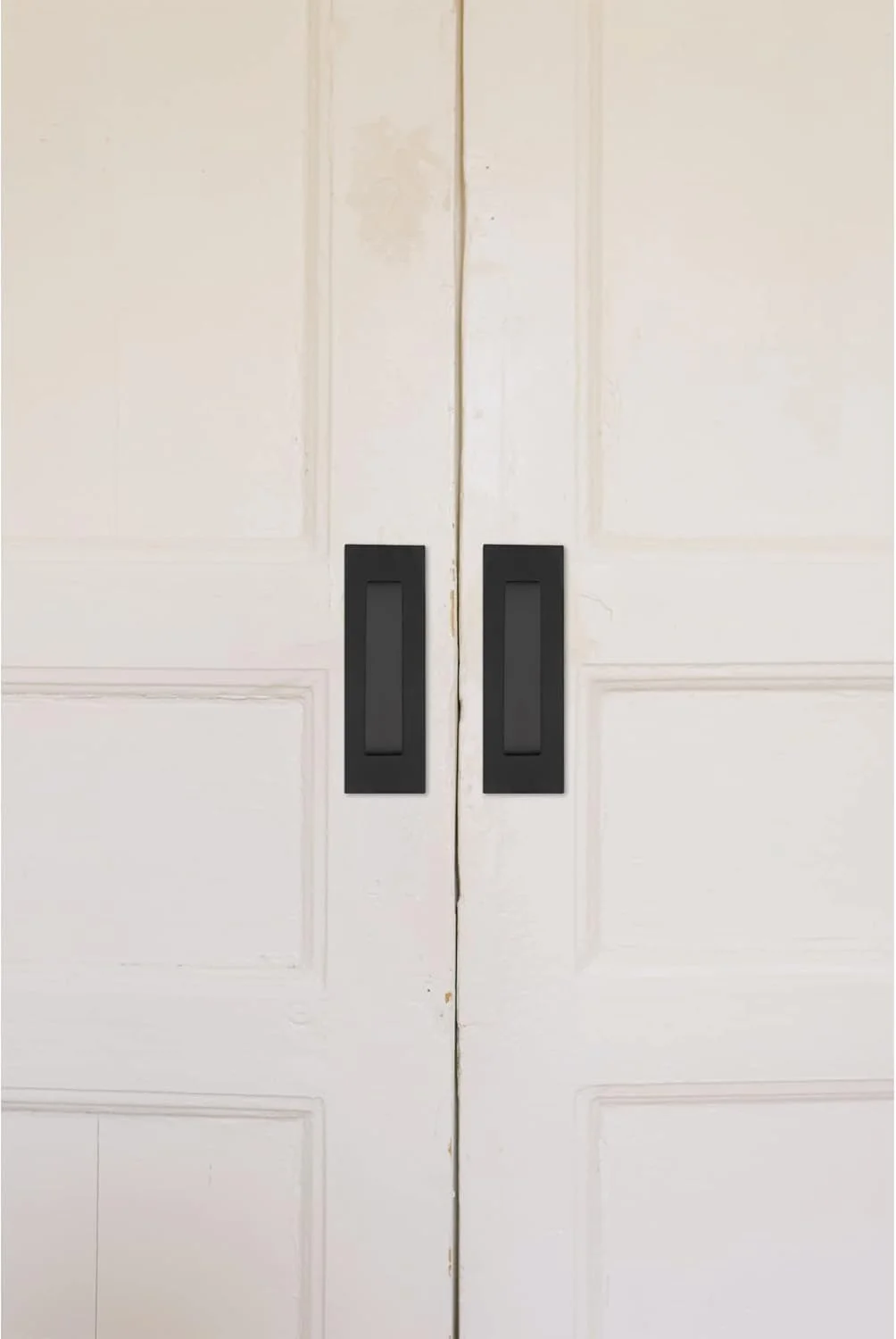 دستگیره های توکار 15 سانتی متری - دستگیره های استیل ضد زنگ مشکی مات برای درهای کشویی و کمدی (2 عدد) دستگیره های توکار 15 سانتی متری - دستگیره های استیل ضد زنگ مشکی مات برای درهای کشویی و کمدی (2 عدد)