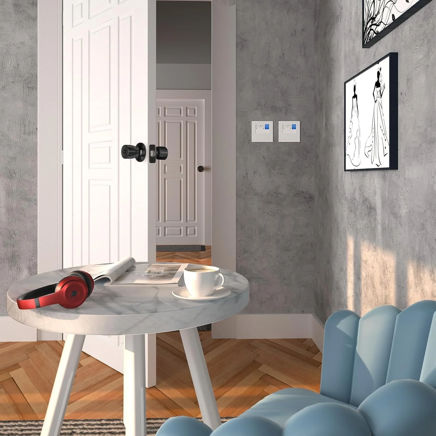 دستگیره درب KASTWAVE با قفل و کلید، دستگیره های مات، دستگیره درب استیل ضد زنگ جامد، دستگیره درب ورودی کلید دار داخلی برای اتاق خواب، حمام، اتاق نشیمن، مشکی دستگیره درب KASTWAVE با قفل و کلید، دستگیره های مات، دستگیره درب استیل ضد زنگ جامد، دستگیره درب ورودی کلید دار داخلی برای اتاق خواب، حمام، اتاق نشیمن، مشکی