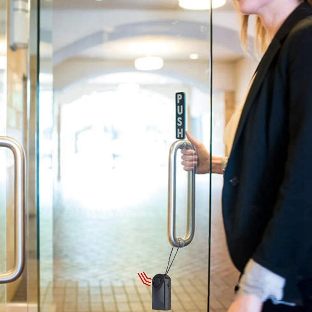 آلارم ضد سرقت، آلارم لرزشی بیسیم، حسگر لمسی بیسیم قابل حمل، آلارم امنیتی ضد سرقت، آلارم لمسی دستگیره درب با صدای بلند، برای دستگیره درب با صدای فوق العاده بلند 120dB آلارم ضد سرقت، آلارم لرزشی بیسیم، حسگر لمسی بیسیم قابل حمل، آلارم امنیتی ضد سرقت، آلارم لمسی دستگیره درب با صدای بلند، برای دستگیره درب با صدای فوق العاده بلند 120dB