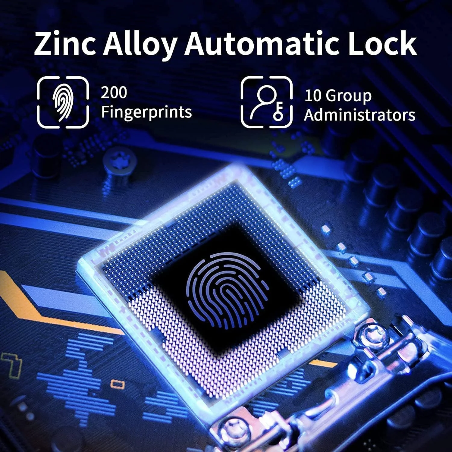 قفل درب اثر انگشتی بیومتریک - قفل درب بدون کلید، پشتیبانی از اثر انگشت، باز کردن با کلید، دستگیره درب اثر انگشتی، برای درب ورودی مسکونی، آپارتمان، اتاق خواب و درب دفتر (مشکی مات) قفل درب اثر انگشتی بیومتریک - قفل درب بدون کلید، پشتیبانی از اثر انگشت، باز کردن با کلید، دستگیره درب اثر انگشتی، برای درب ورودی مسکونی، آپارتمان، اتاق خواب و درب دفتر (مشکی مات)