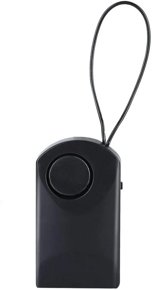 آلارم ضد سرقت، آلارم لرزشی بی سیم، حسگر لمسی بی سیم قابل حمل، آلارم امنیتی ضد سرقت، آلارم لمسی دستگیره درب، برای دستگیره درب با صدای بلند 120 دسی بل