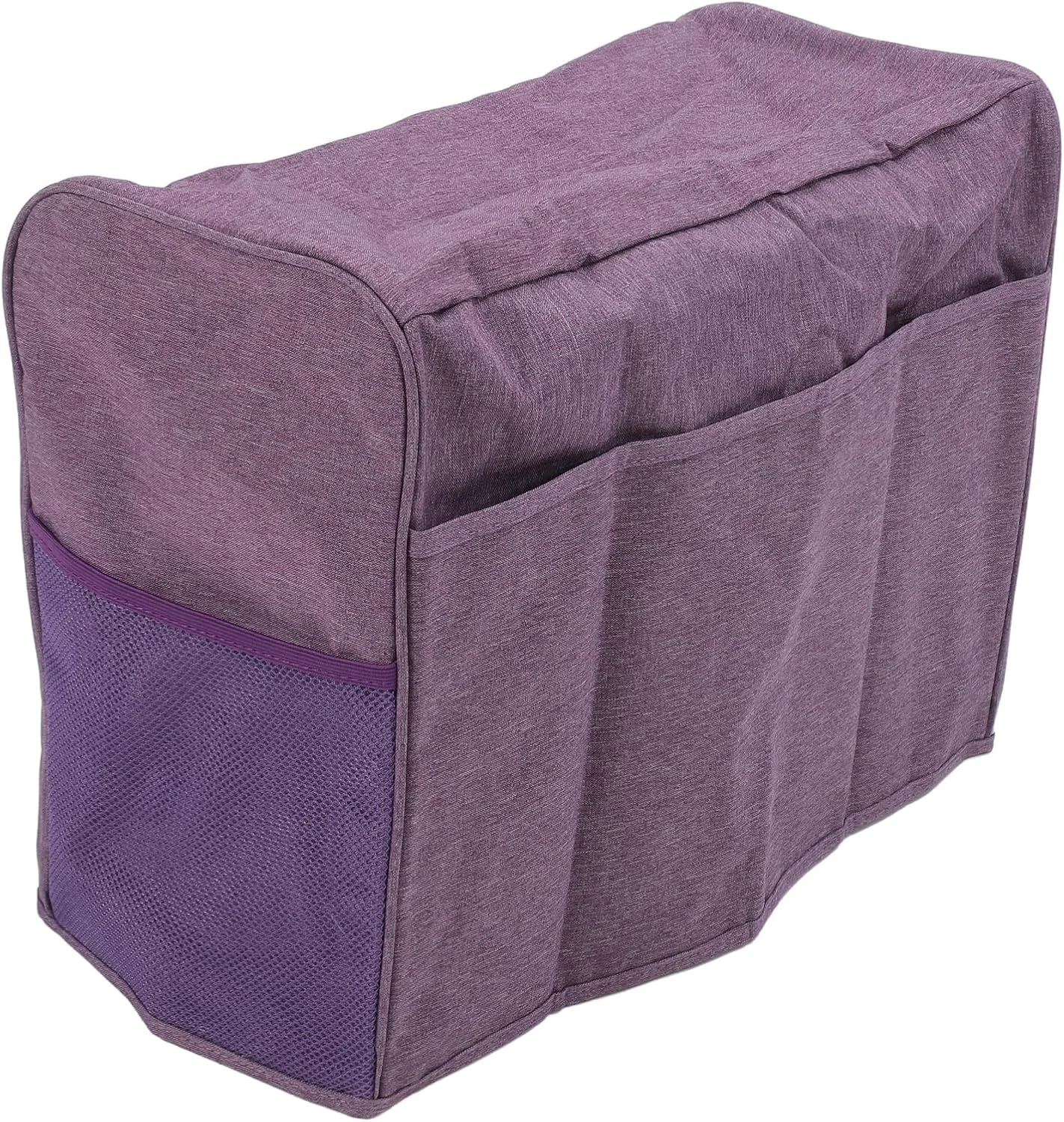 روکش چرخ خیاطی BROLEO، روکش محافظ تاشو چرخ خیاطی با جیب نگهداری، روکش گرد و غبار برای اکثر چرخ خیاطی های استاندارد و لوازم جانبی ()