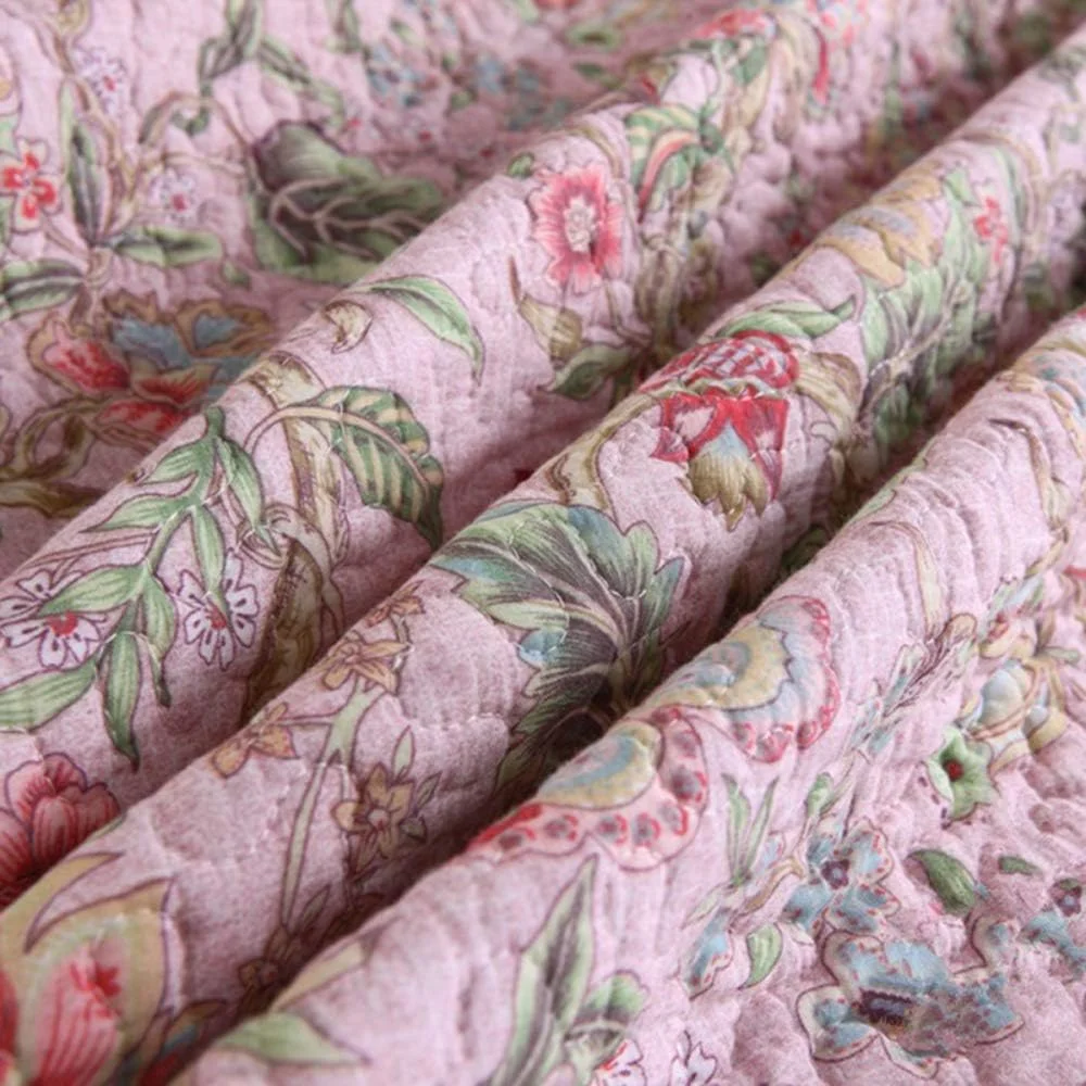 روتختی پنبه‌ای طرح‌دار تمکین، مناسب تخت دو نفره و کینگ سایز، شامل روتختی و دو روبالشتی (3 تکه)، رنگ 6 - 230x250 سانتی‌متر