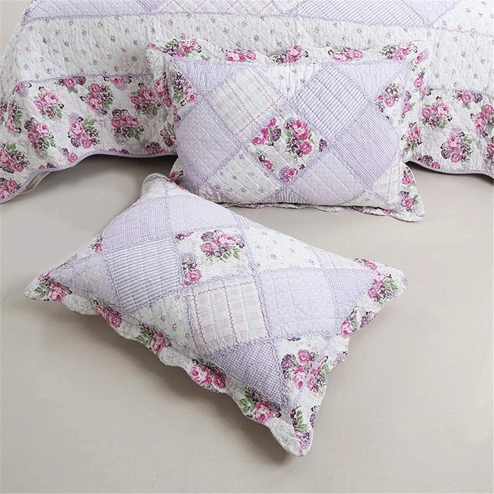 روتختی کینگ سایز طرح دار 230 در 250 سانتی متر، ست 3 تکه شامل یک روتختی و 2 روبالشتی