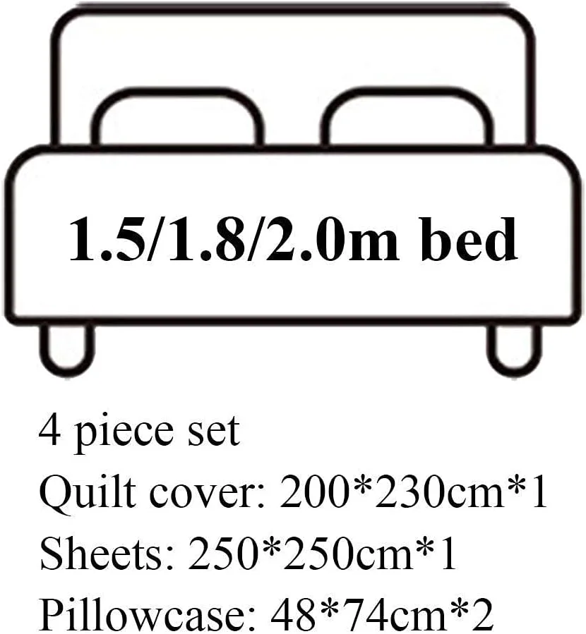 روتختی طرح دار با روبالشتی لبه پهن، بافت ساده، لحاف چاپی هنری، رو تختی پنبه ای، ست 4 تکه - مدل ب (مدل ث) (مدل د)