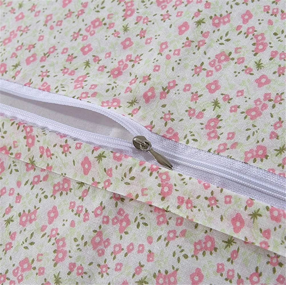 روتختی تکه دوزی شده طرح گل، 3 تکه شامل یک روتختی و 2 روبالشی، ضد حساسیت، سبک قدیمی، 230x250 سانتی متر