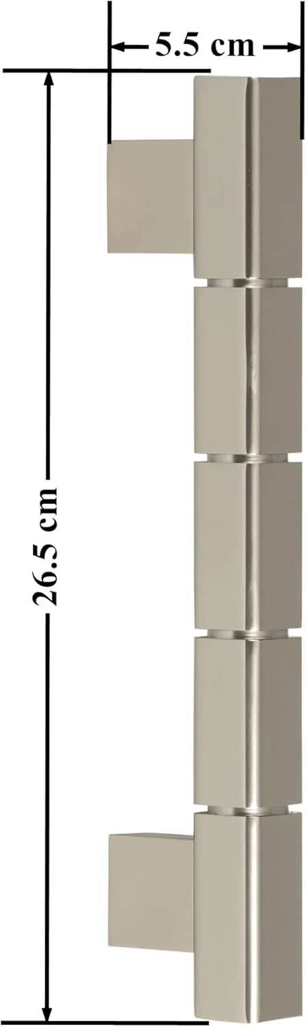 دستگیره درب آلومینیومی پلنتکس مدل Mighty، 28 سانتیمتری، مناسب برای درب اصلی/دستگیره کششی-فشاری برای درب شیشهای (پرداخت ساتن، بستهبندی 1 عددی) دستگیره درب آلومینیومی پلنتکس مدل Mighty، 28 سانتیمتری، مناسب برای درب اصلی/دستگیره کششی-فشاری برای درب شیشهای (پرداخت ساتن، بستهبندی 1 عددی)