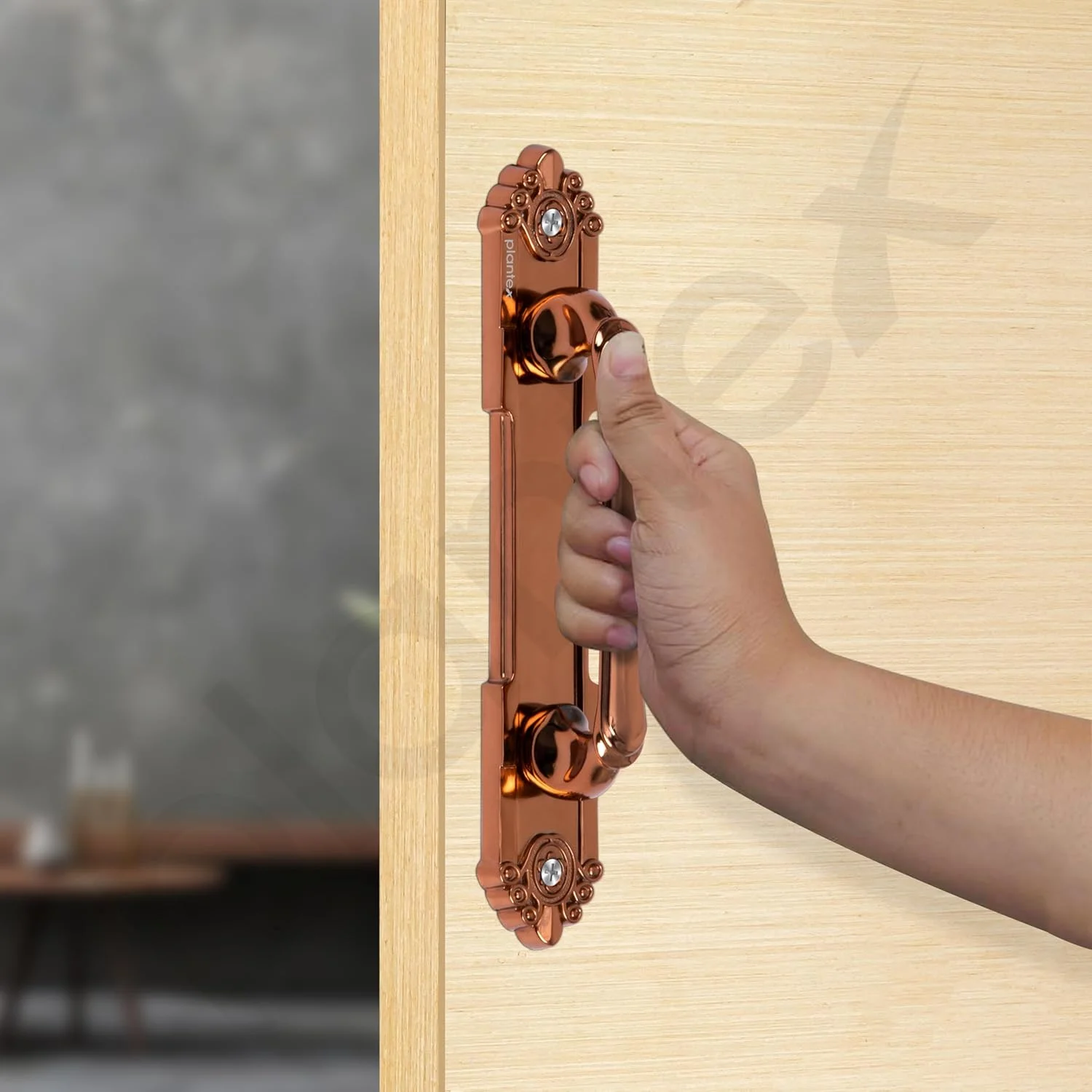 دستگیره درب کابینت پلنتکس / دستگیره درب کمد 8 اینچی / دستگیره کشویی برای کابینت / کشو - بسته 1 عددی (294، روکش رزگلد) دستگیره درب کابینت پلنتکس / دستگیره درب کمد 8 اینچی / دستگیره کشویی برای کابینت / کشو - بسته 1 عددی (294، روکش رزگلد)