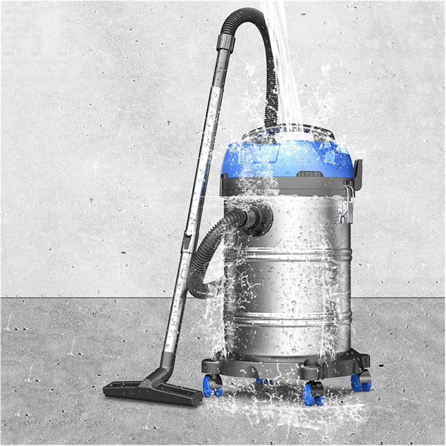 جاروبرقی تر و خشک، جاروبرقی صنعتی کارگاهی، گرد و غبار، قدرت مکش بالا، تجاری بزرگ