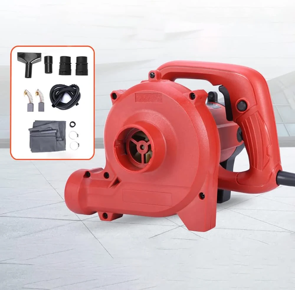 بلوور صنعتی جمع کننده گرد و غبار CROKAI AC 220V 1480W، بلوور هوا مکشی، جاروبرقی ماشین سنگ زنی فرز برقی با لوله خلاء 3 متری