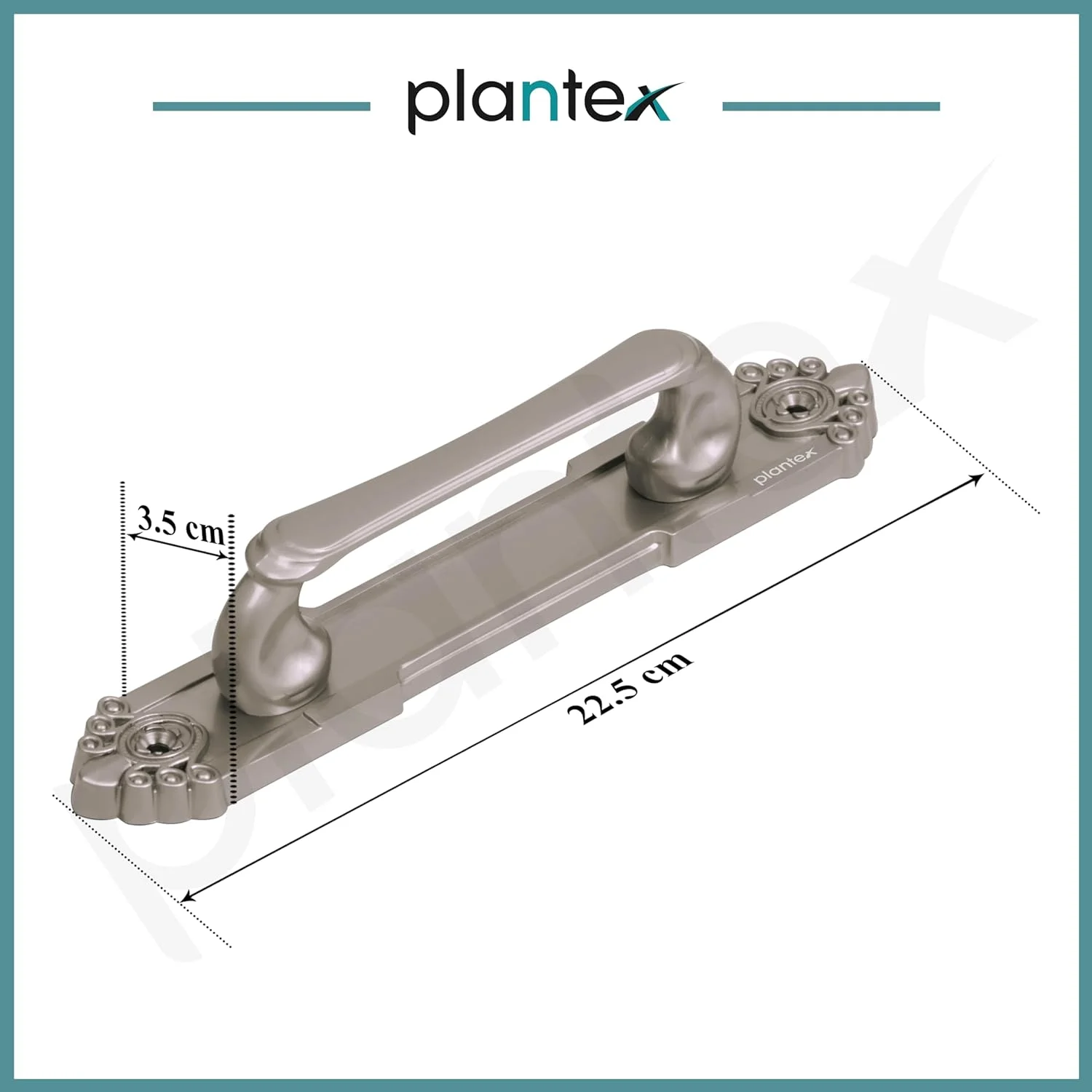 دستگیره درب Plantex برای درب اصلی / دستگیره درب 8 اینچی / دستگیره کششی-فشاری برای خانه / دفتر - بسته 2 عددی (ساتن) دستگیره درب Plantex برای درب اصلی / دستگیره درب 8 اینچی / دستگیره کششی-فشاری برای خانه / دفتر - بسته 2 عددی (ساتن)