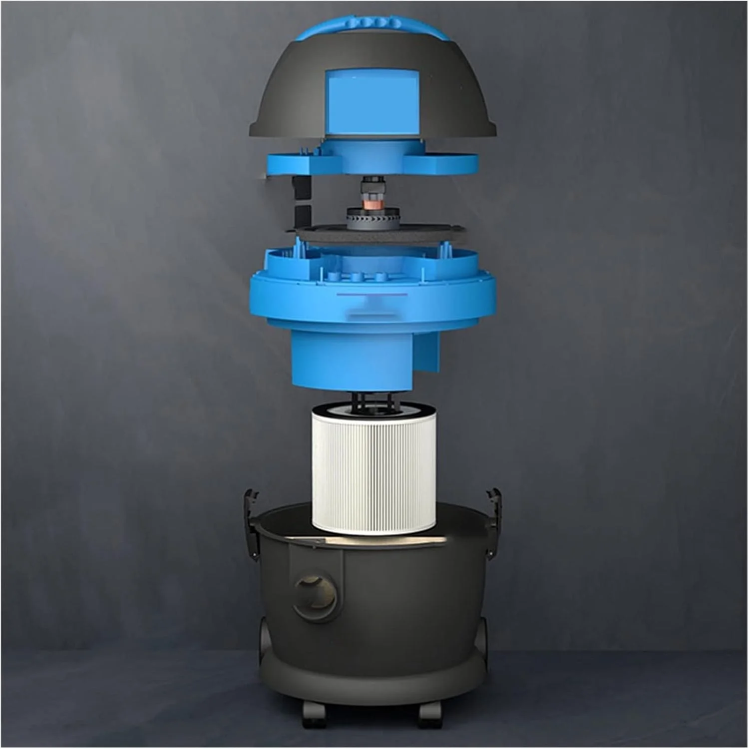 جاروبرقی صنعتی GZDcjsc دو منظوره تر و خشک، مکش قوی، مناسب منزل، تجاری، افقی، توان بالا، کارگاه، اداره، ساختمان سازی، چوب