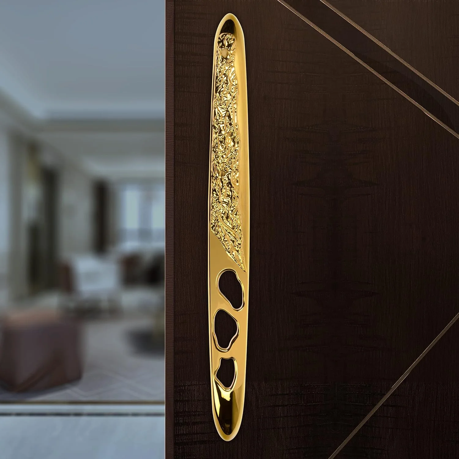 دستگیره درب ۱۳ اینچی ممتاز Plantex برای درب اصلی و دستگیره فشاری-کششی برای درب چوبی و شیشه ای / خانه / هتل / سخت افزار درب اداری - بسته ۱ عددی (۳۱۱، طلایی PVD) دستگیره درب ۱۳ اینچی ممتاز Plantex برای درب اصلی و دستگیره فشاری-کششی برای درب چوبی و شیشه ای / خانه / هتل / سخت افزار درب اداری - بسته ۱ عددی (۳۱۱، طلایی PVD)