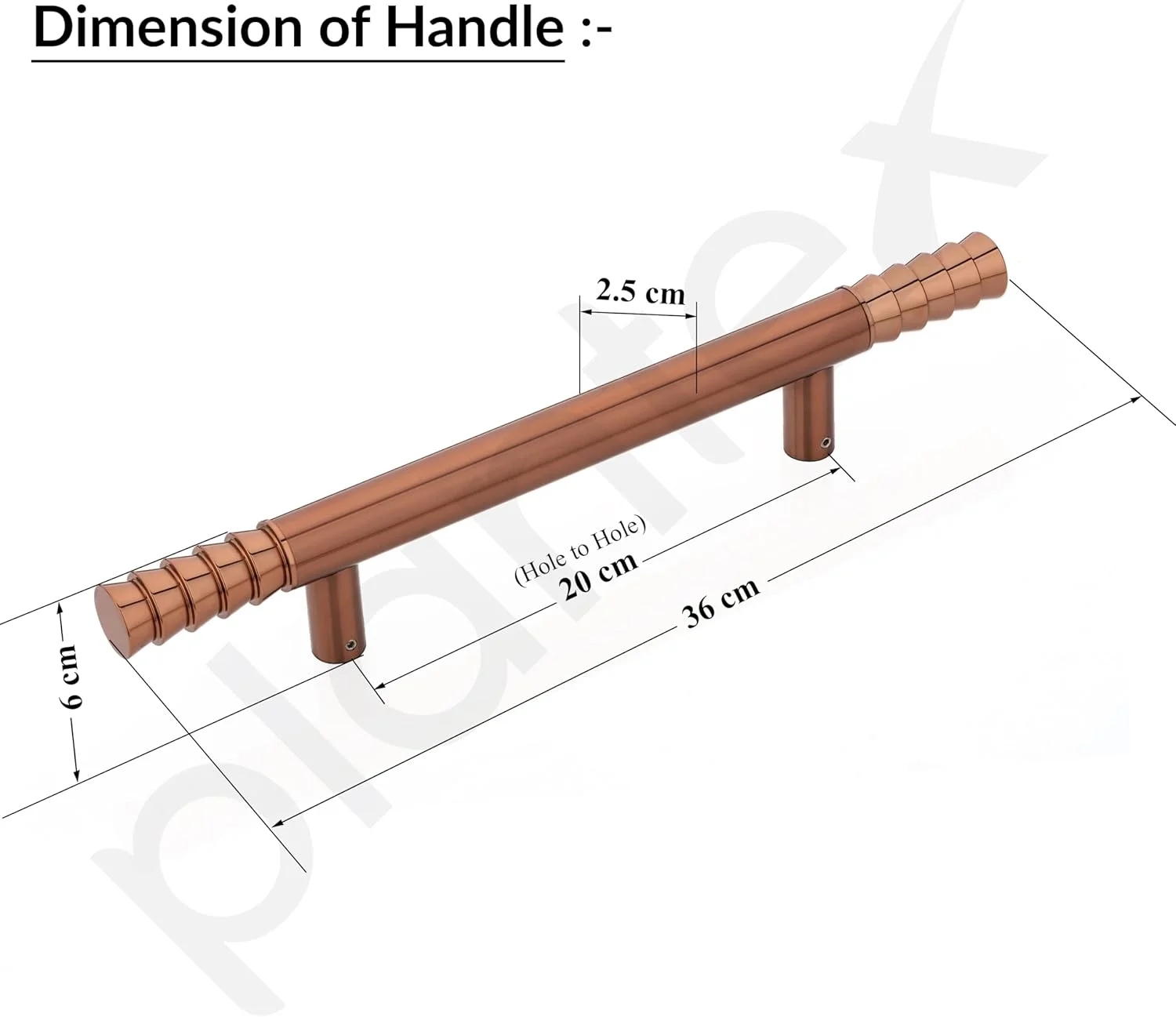 دستگیره درب ورودی استیل لوتوس Plantex / دستگیره درب برای درب ورودی / دستگیره درب چوبی و شیشه ای (رنگ رزگلد) دستگیره درب ورودی استیل لوتوس Plantex / دستگیره درب برای درب ورودی / دستگیره درب چوبی و شیشه ای (رنگ رزگلد)