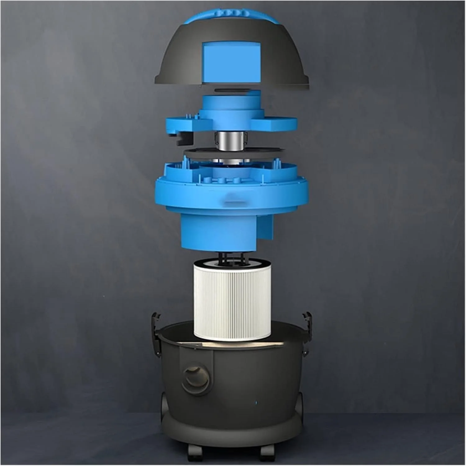 جاروبرقی تر و خشک صنعتی مناسب برای کارگاه ها و نجاری