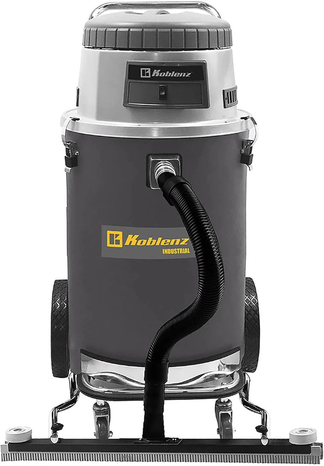 جاروبرقی صنعتی کوبلنز 00-3975-0، تی لاستیکی 28 اینچی + کیت مکش آب، مناسب برای جاروبرقی تر و خشک کروم و خاکستری 00-4907-2