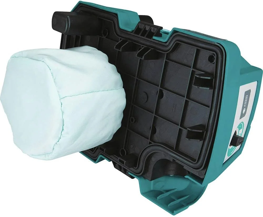 جاروبرقی/مکنده گرد و غبار تر و خشک قابل حمل 2 گالن Makita XCV11Z 18V LXT لیتیوم-یون بدون برس با فیلتر HEPA، فقط ابزار