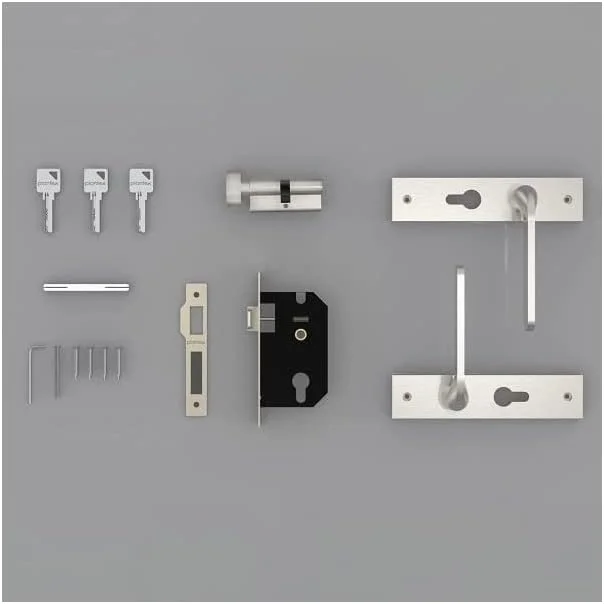 قفل درب مورتایز سنگین Plantex 8060 Premium با دستگیره درب، مناسب برای درب اصلی منزل، با دستگیره کششی/فشاری برای اتاق خواب/اداره/هتل/حمام، همراه با 3 کلید (مات) قفل درب مورتایز سنگین Plantex 8060 Premium با دستگیره درب، مناسب برای درب اصلی منزل، با دستگیره کششی/فشاری برای اتاق خواب/اداره/هتل/حمام، همراه با 3 کلید (مات)