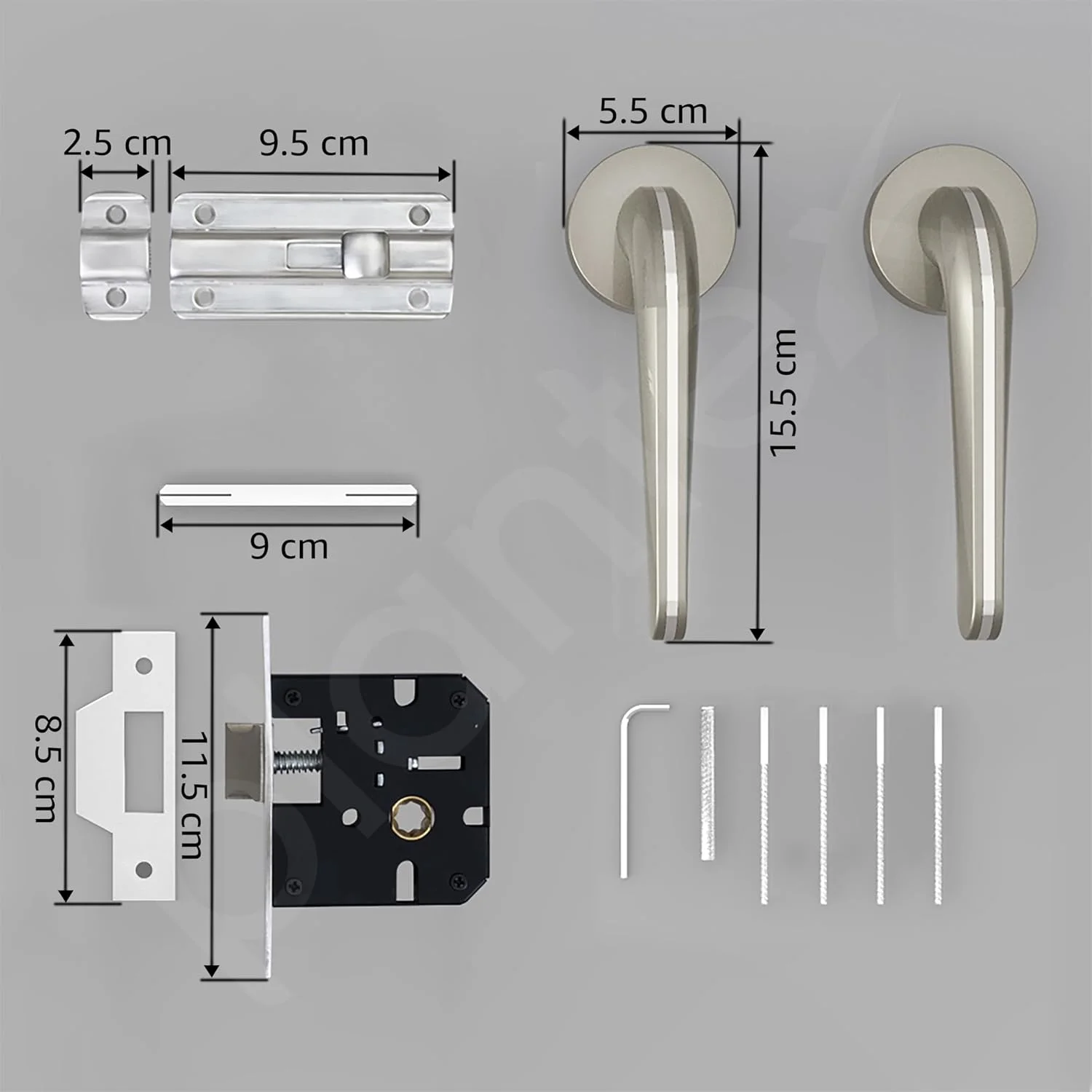 قفل درب توالت Plantex 7077 با دستگیره برای درب های حمام/منزل/اداره/هتل (سفید ساتن و کروم) قفل درب توالت Plantex 7077 با دستگیره برای درب های حمام/منزل/اداره/هتل (سفید ساتن و کروم)