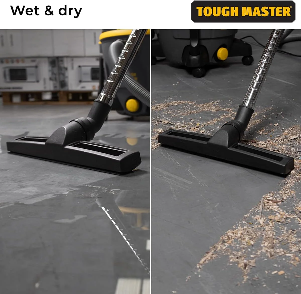 جاروبرقی تر و خشک صنعتی TOUGH MASTER، جاروبرقی صنعتی 35 لیتری برای سطوح چند منظوره با فیلتر HEPA، دسته تلسکوپی فلزی، پریز برق 1200 وات و عملکرد دمنده جاروبرقی تر و خشک صنعتی TOUGH MASTER، جاروبرقی صنعتی 35 لیتری برای سطوح چند منظوره با فیلتر HEPA، دسته تلسکوپی فلزی، پریز برق 1200 وات و عملکرد دمنده