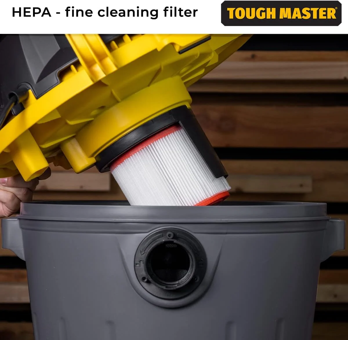 جاروبرقی تر و خشک صنعتی TOUGH MASTER، جاروبرقی صنعتی 35 لیتری برای سطوح چند منظوره با فیلتر HEPA، دسته تلسکوپی فلزی، پریز برق 1200 وات و عملکرد دمنده جاروبرقی تر و خشک صنعتی TOUGH MASTER، جاروبرقی صنعتی 35 لیتری برای سطوح چند منظوره با فیلتر HEPA، دسته تلسکوپی فلزی، پریز برق 1200 وات و عملکرد دمنده