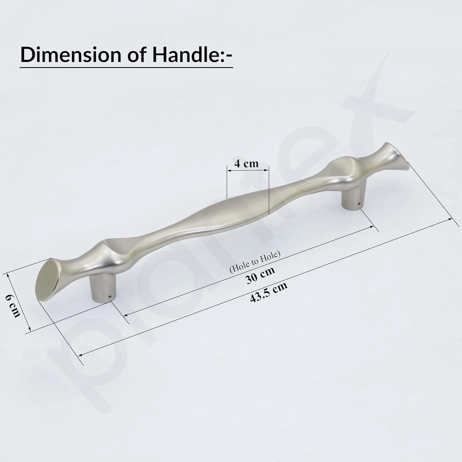 دستگیره درب ۱۷ اینچی ممتاز Plantex برای درب اصلی و دستگیره فشاری-کششی برای درب چوبی و شیشه ای / خانه / هتل / سخت افزار درب اداری - بسته ۱ عددی (308 سفید ساتن) دستگیره درب ۱۷ اینچی ممتاز Plantex برای درب اصلی و دستگیره فشاری-کششی برای درب چوبی و شیشه ای / خانه / هتل / سخت افزار درب اداری - بسته ۱ عددی (308 سفید ساتن)