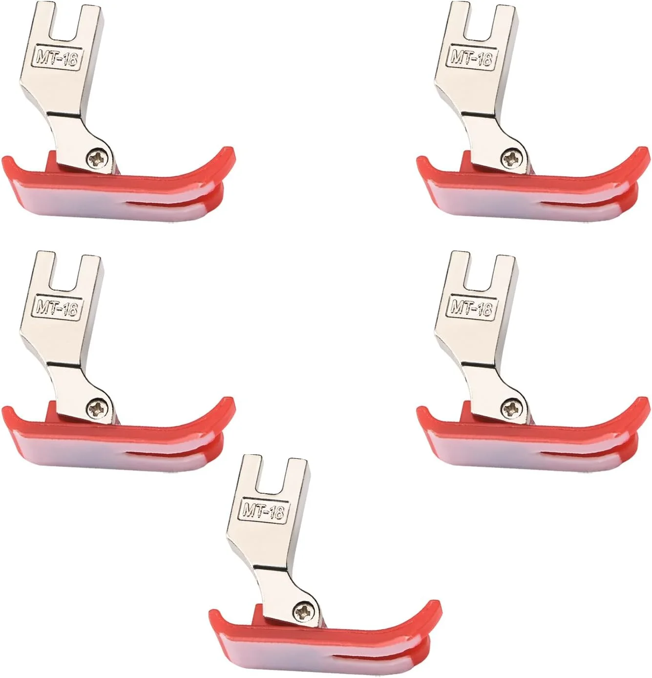 2 عدد پایه فشارنده چرخ خیاطی صنعتی 1/16 CL، پایه های فشارنده 1/4 اینچی، پایه فشارنده لولایی 2 عدد پایه فشارنده چرخ خیاطی صنعتی 1/16 CL، پایه های فشارنده 1/4 اینچی، پایه فشارنده لولایی