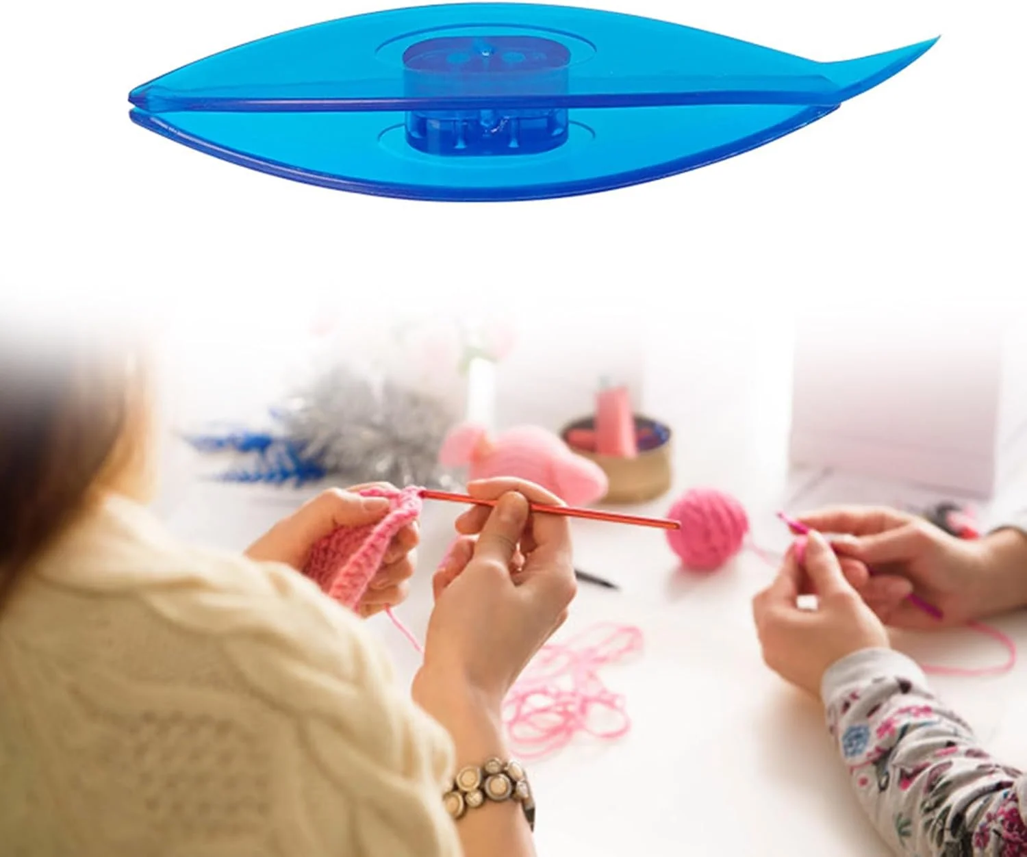 ست 12 عددی ماسوره تاتینگ، ابزار کاردستی توری بافی، ماسوره های بافندگی، ست نخ بافتنی، لوازم جانبی بافت