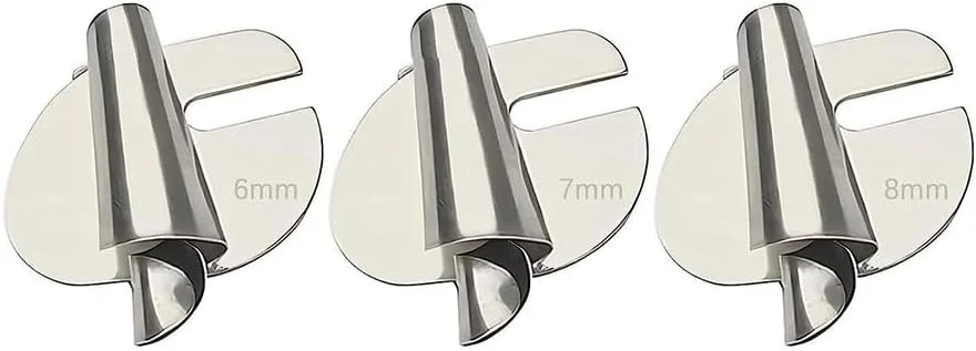 پایه لب تو (پس دوز) چرخ خیاطی 6 عددی، سایزهای 3 تا 8 میلیمتر، مناسب برای انواع چرخ خیاطی پایه لب تو (پس دوز) چرخ خیاطی 6 عددی، سایزهای 3 تا 8 میلیمتر، مناسب برای انواع چرخ خیاطی