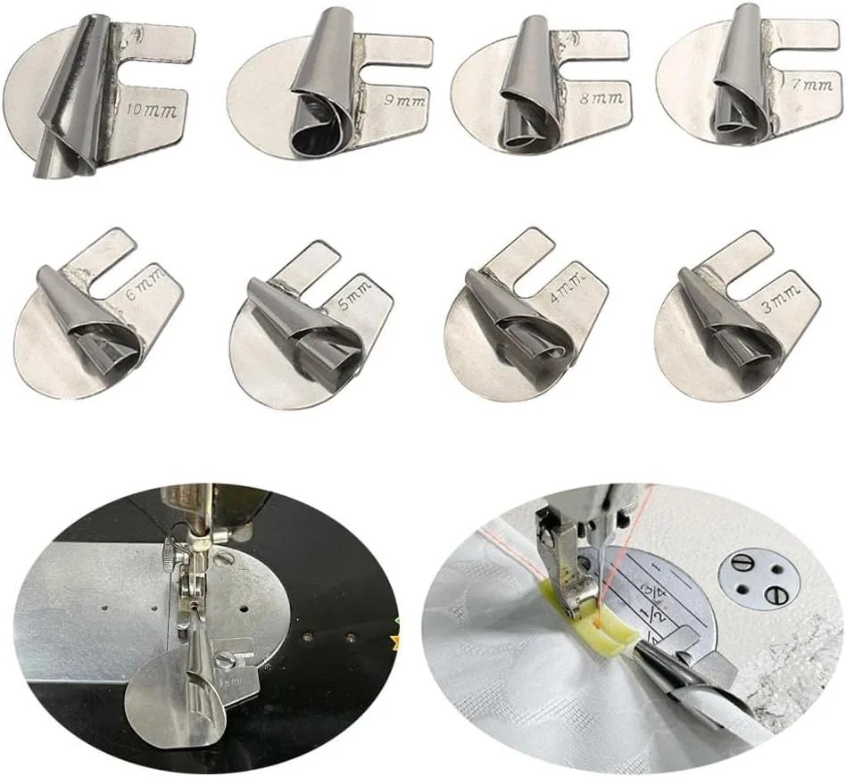 پایه لب تو (Hemmer Foot) چرخ خیاطی، مجموعه پایه های دوخت لبه باریک 3 تا 10 میلی متری، لوازم جانبی چرخ خیاطی خانگی پایه لب تو (Hemmer Foot) چرخ خیاطی، مجموعه پایه های دوخت لبه باریک 3 تا 10 میلی متری، لوازم جانبی چرخ خیاطی خانگی