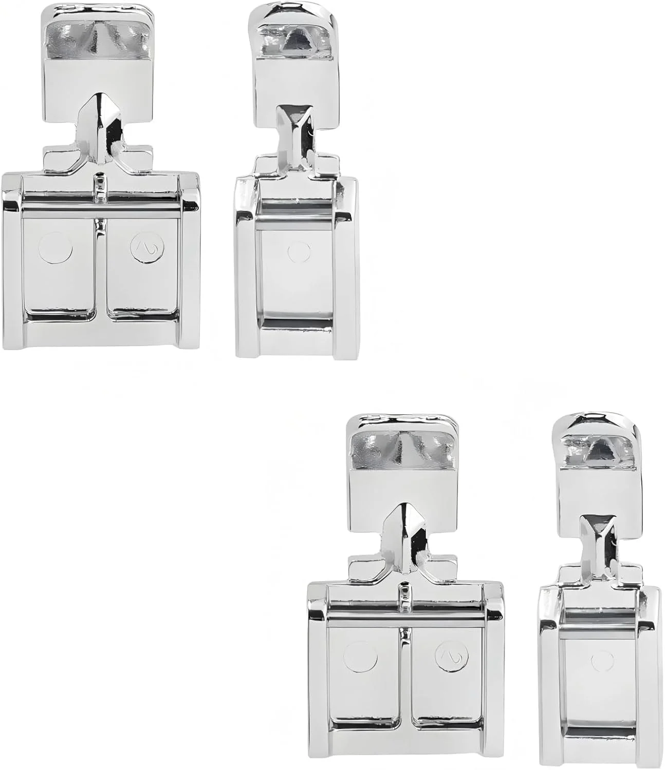 پایه زیپ دوزی 4 عددی برای چرخ خیاطی - 2 پایه کوچک و 2 پایه بزرگ، لوازم جانبی خیاطی خانگی جهانی با سایزهای مختلف زیپ پایه زیپ دوزی 4 عددی برای چرخ خیاطی - 2 پایه کوچک و 2 پایه بزرگ، لوازم جانبی خیاطی خانگی جهانی با سایزهای مختلف زیپ