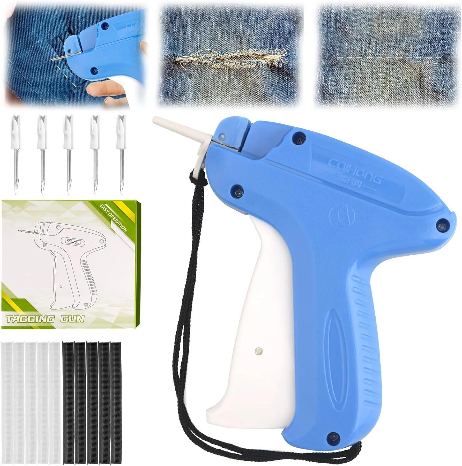 ابزار اتصال سریع لباس 71Nmly برای تعمیر لباس، ابزار تعمیر، چرخ خیاطی، ابزار تعمیر سریع، تفنگ بخیه میکرو، تفنگ بخیه لبه مینی، ابزار بخیه زدن میکرو برای لباس