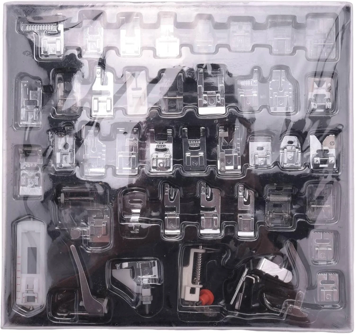 ست ابزار پایه چرخ خیاطی ۴۲ تکه برای چرخ های خیاطی خانگی