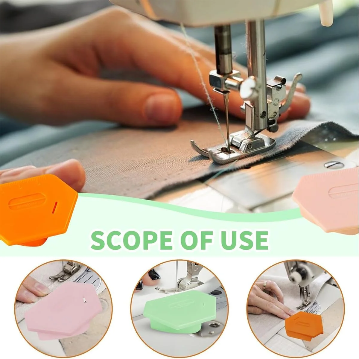 3 تکه لوازم جانبی خیاطی برای چرخ خیاطی، راهنمای درز مغناطیسی، راهنمای درز چند منظوره چند ضلعی 3 تکه لوازم جانبی خیاطی برای چرخ خیاطی، راهنمای درز مغناطیسی، راهنمای درز چند منظوره چند ضلعی