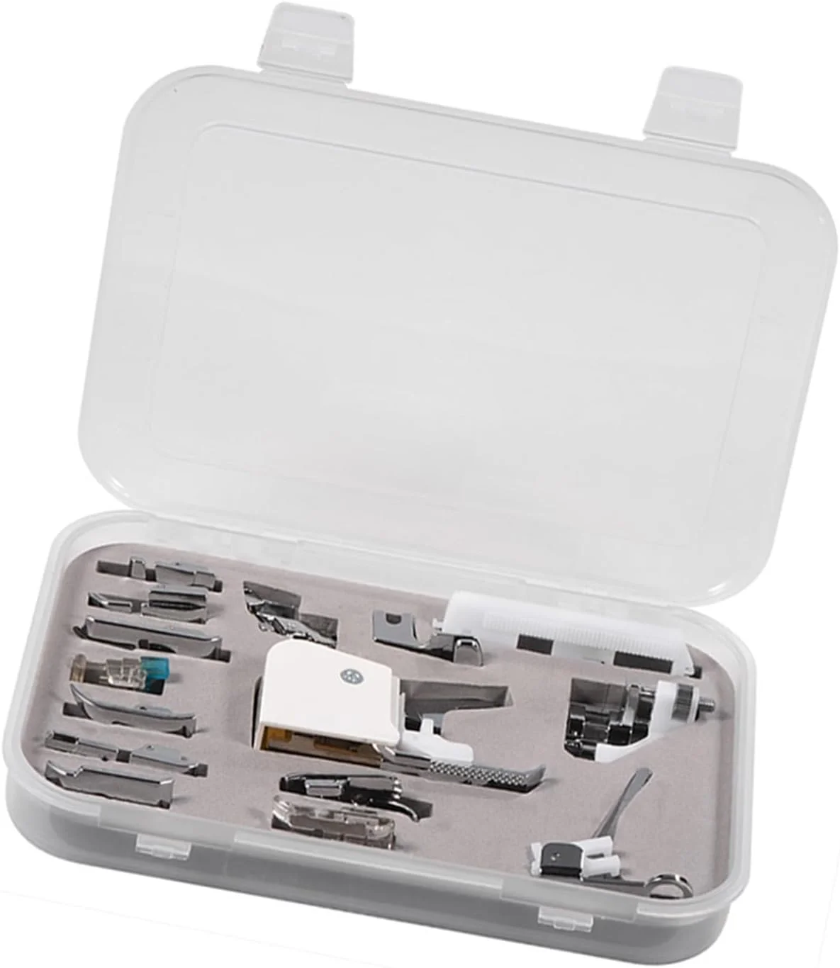 ست 15 عددی پایه چرخ خیاطی لوازم جانبی خیاطی جعبه فلزی کیت چرخ خیاطی چند منظوره صحنه قابل اجرا لحاف دوزی ست 15 عددی پایه چرخ خیاطی لوازم جانبی خیاطی جعبه فلزی کیت چرخ خیاطی چند منظوره صحنه قابل اجرا لحاف دوزی