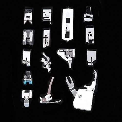 لوازم خیاطی، پایه های آداپتور، قطعات خیاطی، کیت راه رفتن، زیپ، ساق پا، 15 عدد، لوازم هنری و خیاطی، نوارهای الاستیک نازک