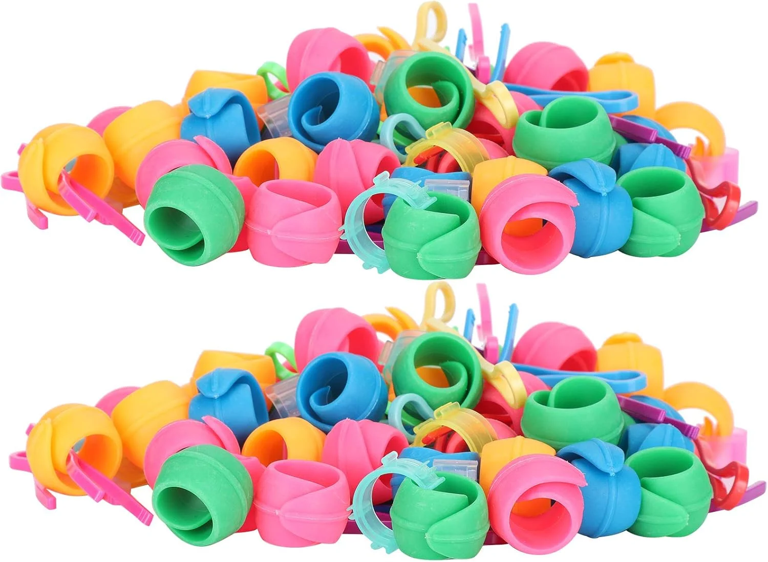 100 عدد گیره نگهدارنده ماسوره، لوازم جانبی خیاطی ضد افتادن نخ، سازمان دهنده های قرقره نخ برای چرخ خیاطی، مناسب برای لحاف دوزی، کاردستی و پروژه های DIY 100 عدد گیره نگهدارنده ماسوره، لوازم جانبی خیاطی ضد افتادن نخ، سازمان دهنده های قرقره نخ برای چرخ خیاطی، مناسب برای لحاف دوزی، کاردستی و پروژه های DIY