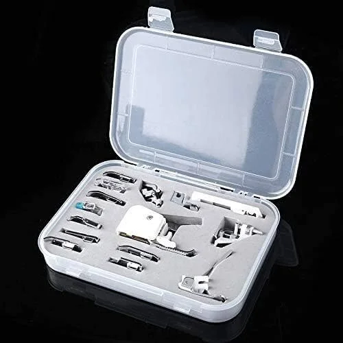 لوازم خیاطی، پایه های آداپتور، قطعات خیاطی، کیت راه رفتن، زیپ، ساق پا، 15 عدد، لوازم هنری و خیاطی، نوارهای الاستیک نازک