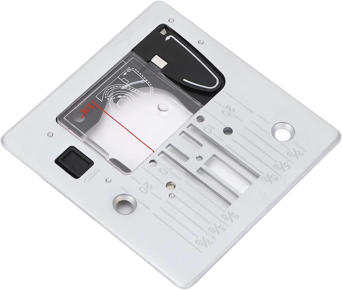 لوازم جانبی چرخ خیاطی: صفحه سوزن بخیه مستقیم با پوشش شفاف برای مدل های HD6600 HD6605, CHD6700 HD6705, CHD6800C HDD6805C HD6620C, HZL HT710, HZL HT740 لوازم جانبی چرخ خیاطی: صفحه سوزن بخیه مستقیم با پوشش شفاف برای مدل های HD6600 HD6605, CHD6700 HD6705, CHD6800C HDD6805C HD6620C, HZL HT710, HZL HT740