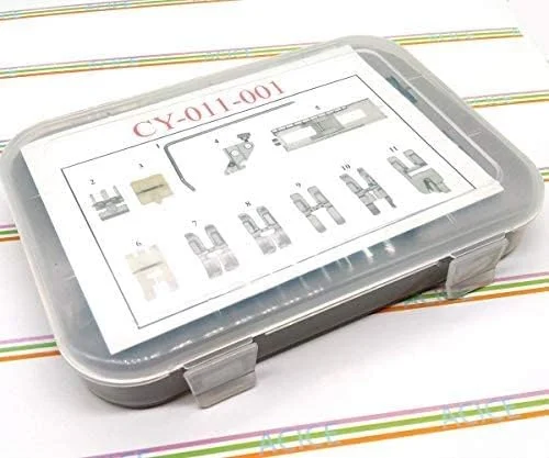 پایه های فشاری ACICE برای چرخ خیاطی خانگی Pfaff، بسته 11 عددی پایه های فشاری ACICE برای چرخ خیاطی خانگی Pfaff، بسته 11 عددی