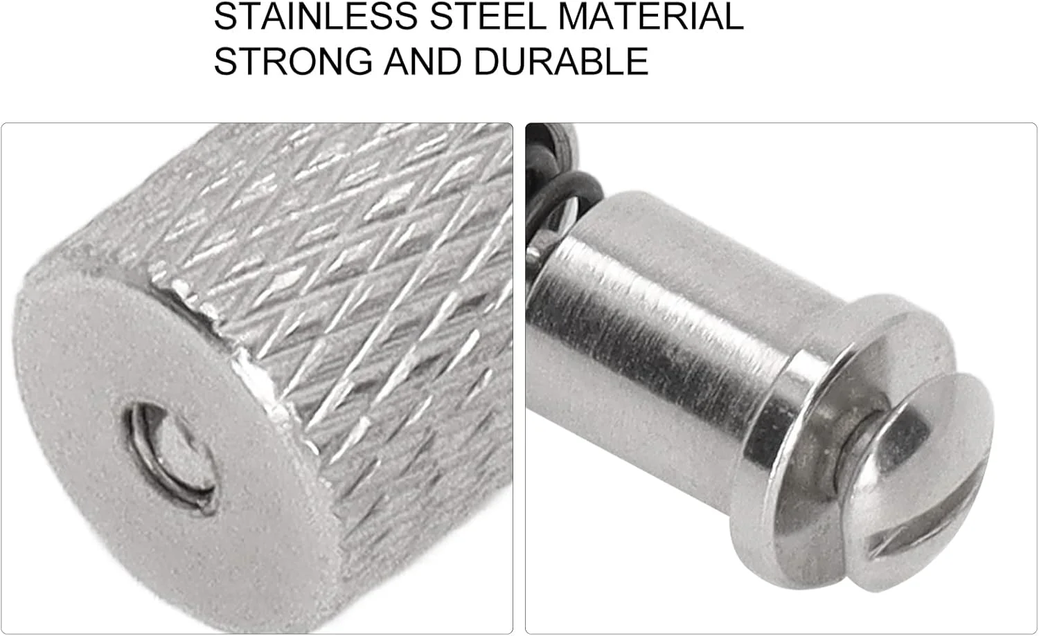 5 عدد گیره فنری پایه چرخ خیاطی، لوازم جانبی خیاطی، استیل ضد زنگ، تعویض آسان، پیچ های گیره ای بادوام و قوی برای چرخ خیاطی