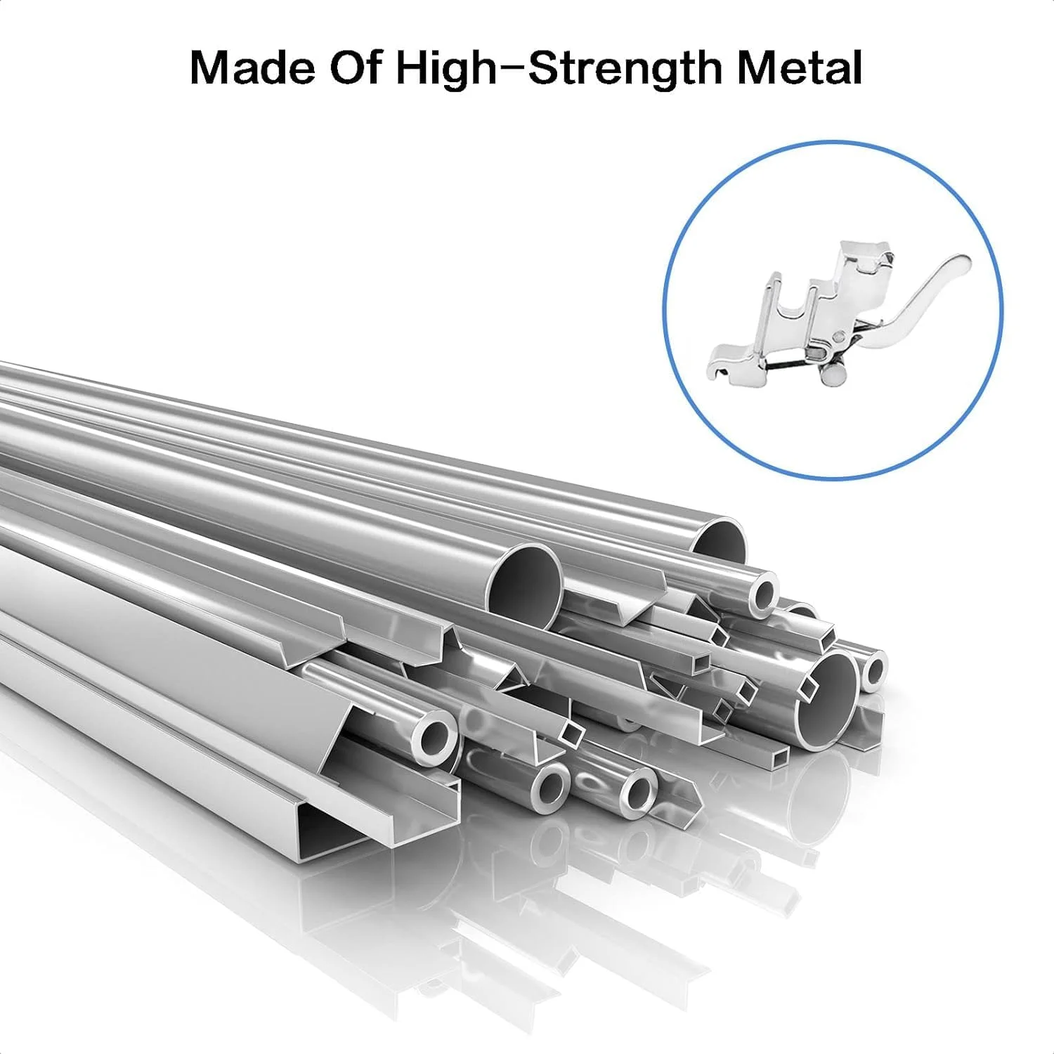 آداپتور پایه فشاری فلزی نقره ای با ساق کوتاه برای چرخ خیاطی های سینگر، برادر، بیبی لاک، ژانومه، کنمور، وایت، نیو هوم، سیمپلیسیتی و سایر چرخ خیاطی ها، لوازم و قطعات چرخ خیاطی آداپتور پایه فشاری فلزی نقره ای با ساق کوتاه برای چرخ خیاطی های سینگر، برادر، بیبی لاک، ژانومه، کنمور، وایت، نیو هوم، سیمپلیسیتی و سایر چرخ خیاطی ها، لوازم و قطعات چرخ خیاطی