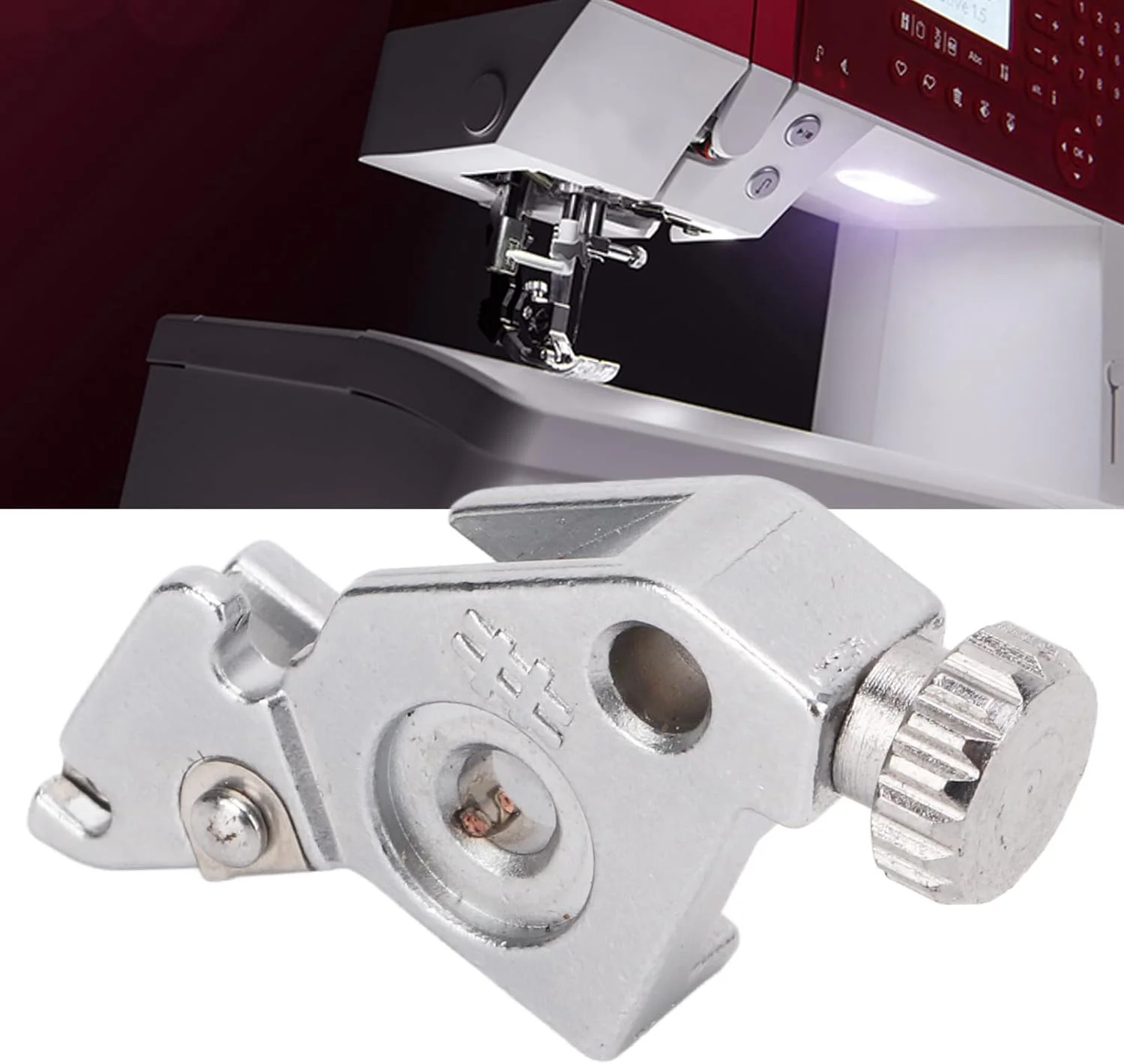 آداپتور پایه پایین برای چرخ خیاطی فاف، جایگزینی آسان، پایه کمکی استیل ضد زنگ برای کمک به کار خیاطی آداپتور پایه پایین برای چرخ خیاطی فاف، جایگزینی آسان، پایه کمکی استیل ضد زنگ برای کمک به کار خیاطی